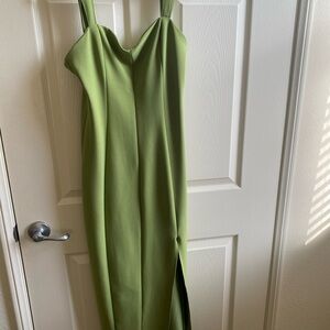 Abercrombie & Fitch Strapless Green Dress